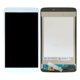 LG G Pad V500 - LCD Kijelző + Érintőüveg (White) TFT