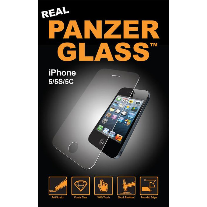 PanzerGlass - Edzett Üveg Standard Fit - iPhone 5, 5c, 5s, SE 2016, transparent