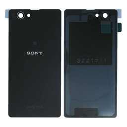 Sony Xperia Z1 Compact - Elem fedél NFC nélkül- (Fekete) - 1275-4831-1