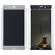 Sony Xperia XZ F8331 - LCD Kijelző + Érintőüveg (Ezüst) - 1304-9086 Genuine Service Pack