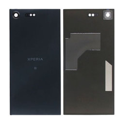 Sony Xperia XZ Premium Dual G8142 - Akkumulátor Fedőlap (Deepsea Black) - 1306-7154 Genuine Service Pack