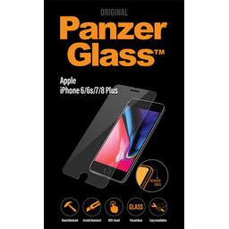 PanzerGlass - Edzett Üveg Standard Fit - iPhone 6 Plus, 6s Plus, 7 Plus, 8 Plus, transparent