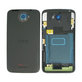 HTC One X - Akkumulátor fedőlap (Fekete) - 74H02176-01M
