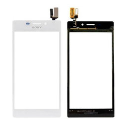 Sony Xperia M2 D2303 S50h - Érintőüveg (White)
