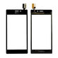 Sony Xperia M2 D2303 S50h - Érintőüveg (Fekete) - 78P7120001N-1