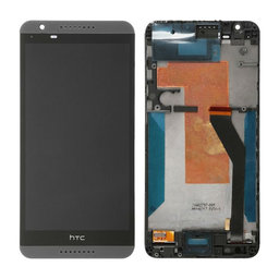 HTC Desire 820 - LCD Kijelző + Érintőüveg + Keret (Grey) TFT