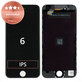 Kijelző iPhone 6, Black, Érintőüveg kerettel, Refurbished
