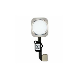 Apple iPhone 6, 6 Plus - Kezdőlap Gomb + Flex Kábelek (Silver)