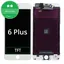 Apple iPhone 6 Plus - LCD Kijelző + Érintőüveg + Keret (White) TFT