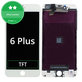 Apple iPhone 6 Plus - LCD Kijelző + Érintőüveg + Keret (White) TFT
