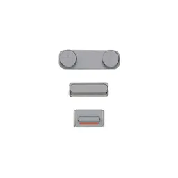 Apple iPhone 5S, SE - Bekapcsoló + Hangerő + Csendes Gombok (Space Gray)