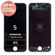 Apple iPhone 5 - LCD Kijelző + Érintőüveg + Keret (Black) Original Refurbished