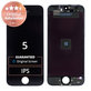Apple iPhone 5 - LCD Kijelző + Érintőüveg + Keret (Black) Original Refurbished