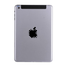 Apple iPad Mini 3 - hátsó Housing 4G Változat (Space Gray)