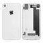 Apple iPhone 4S - Akkumulátor Fedőlap (White)