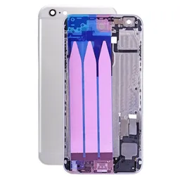 Apple iPhone 6 Plus - Hátsó Ház Apró Alkatrészekkel (Silver)