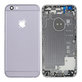 Apple iPhone 6 - Hátsó Ház (Space Gray)