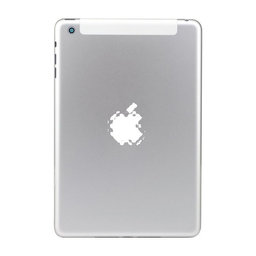 Apple iPad Mini 2 - Hátsó Housing 3G Változat (Silver)