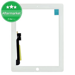 Apple iPad 3, iPad 4 - Érintőüveg (White)