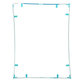Apple iPad 2 - Műanyag keret érintőképernyő alatt (White)