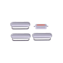 Apple iPhone 6 Plus - Bekapcsoló + Hangerő + Csendes Gombok (Silver)