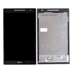Asus ZenPad 8 Z380C, Z7380CX - LCD Kijelző + Érintőüveg (Black) TFT