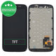 Motorola Moto G XT1032, XT1033 - LCD Kijelző + Érintőüveg + Keret TFT