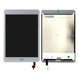 Acer Iconia Tab A1 - 830 7, 9 - LCD Kijelző + Érintőüveg (White)