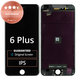 Apple iPhone 6 Plus - LCD Kijelző + Érintőüveg + Keret (Black) Refurbished