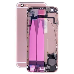 Apple iPhone 6S - Hátsó Ház Apró Alkatrészekkel (Rose Gold)