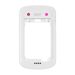 Blackberry Bold Touch 9900 - Középső Keret (White)