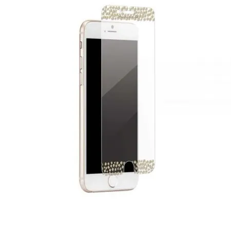 Case-Mate - Dekoratív edzett üveg iPhone 7/6s/6-hoz, arany