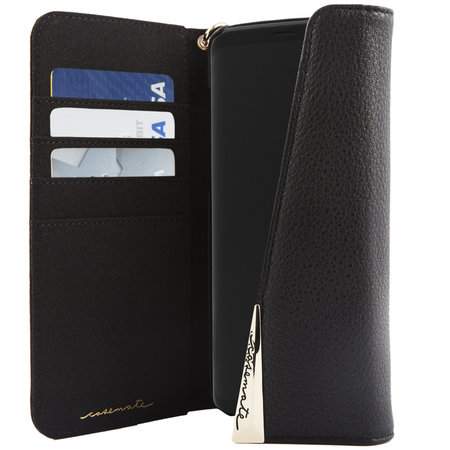 Case-Mate - pénztárca a Samsung Galaxy S8 Plus készülékhez, fekete