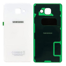 Samsung Galaxy A5 A510F (2016) - Akkumulátor Fedőlap (White) - GH82-11020C Genuine Service Pack