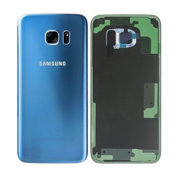 Samsung Galaxy S7 Edge G935F - Akkumulátor Fedőlap (Blue) - GH82-11346F Genuine Service Pack