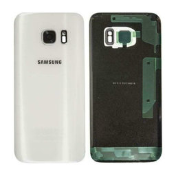 Samsung Galaxy S7 G930F - Akkumulátor Fedőlap (White) - GH82-11384D Genuine Service Pack