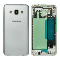 Samsung Galaxy A3 A300F - Akkumulátor Fedőlap (Platinum Silver) - GH96-08196C Genuine Service Pack