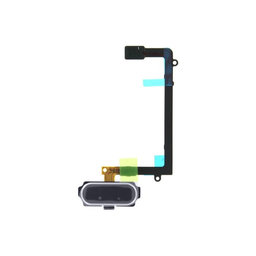 Samsung Galaxy S6 Edge G925F - Kezdőlap gomb (Black Sapphire) - GH96-08253A Genuine Service Pack