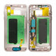 Samsung Galaxy S7 G930F - Előlapi Keret (Pink) - GH96-09788E Genuine Service Pack