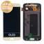 Samsung Galaxy S6 G920F - LCD Kijelző + Érintőüveg (Gold Platinum) - GH97-17260C Genuine Service Pack