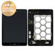 Samsung Galaxy Tab A 9.7 T550 - LCD Kijelző + Érintőüveg + Keret (Black) - GH97-17400D Genuine Service Pack