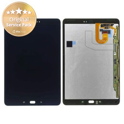 Samsung Galaxy Tab S3 T820, T825 - LCD Kijelző + Érintőüveg (Black) - GH97-20282A Genuine Service Pack