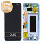 Samsung Galaxy S8 G950F - LCD Kijelző + Érintőüveg + Keret (Coral Blue) - GH97-20457D, GH97-20473D, GH97-20458D, GH97-20629D Genuine Service Pack