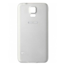 Samsung Galaxy S5 G900F - Akkumulátor Fedőlap (Shimmery White)