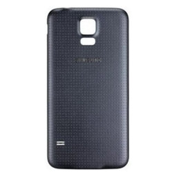 Samsung Galaxy S5 G900F - Akkumulátor Fedőlap (Charcoal Black)