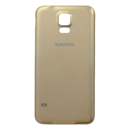 Samsung Galaxy S5 G900F - Akkumulátor Fedőlap (Copper Gold)