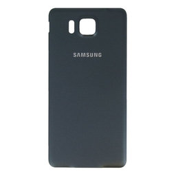 Samsung Galaxy Alpha G850F - Akkumulátor Fedőlap (Charcoal Black) - GH98-33688A Genuine Service Pack