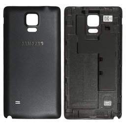 Samsung Galaxy Note 4 N910F - Akkumulátor Fedőlap (Charcoal Black)