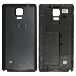 Samsung Galaxy Note 4 N910F - Akkumulátor Fedőlap (Charcoal Black)