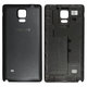 Samsung Galaxy Note 4 N910F - Akkumulátor Fedőlap (Charcoal Black)